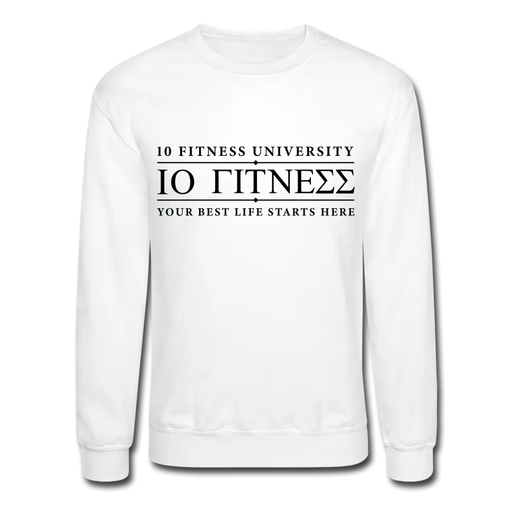 Crewneck Sweatshirt Staff Blk Ltr