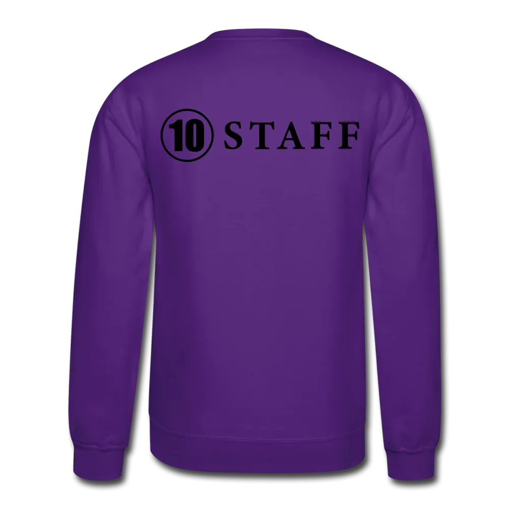 Crewneck Sweatshirt Staff Blk Ltr