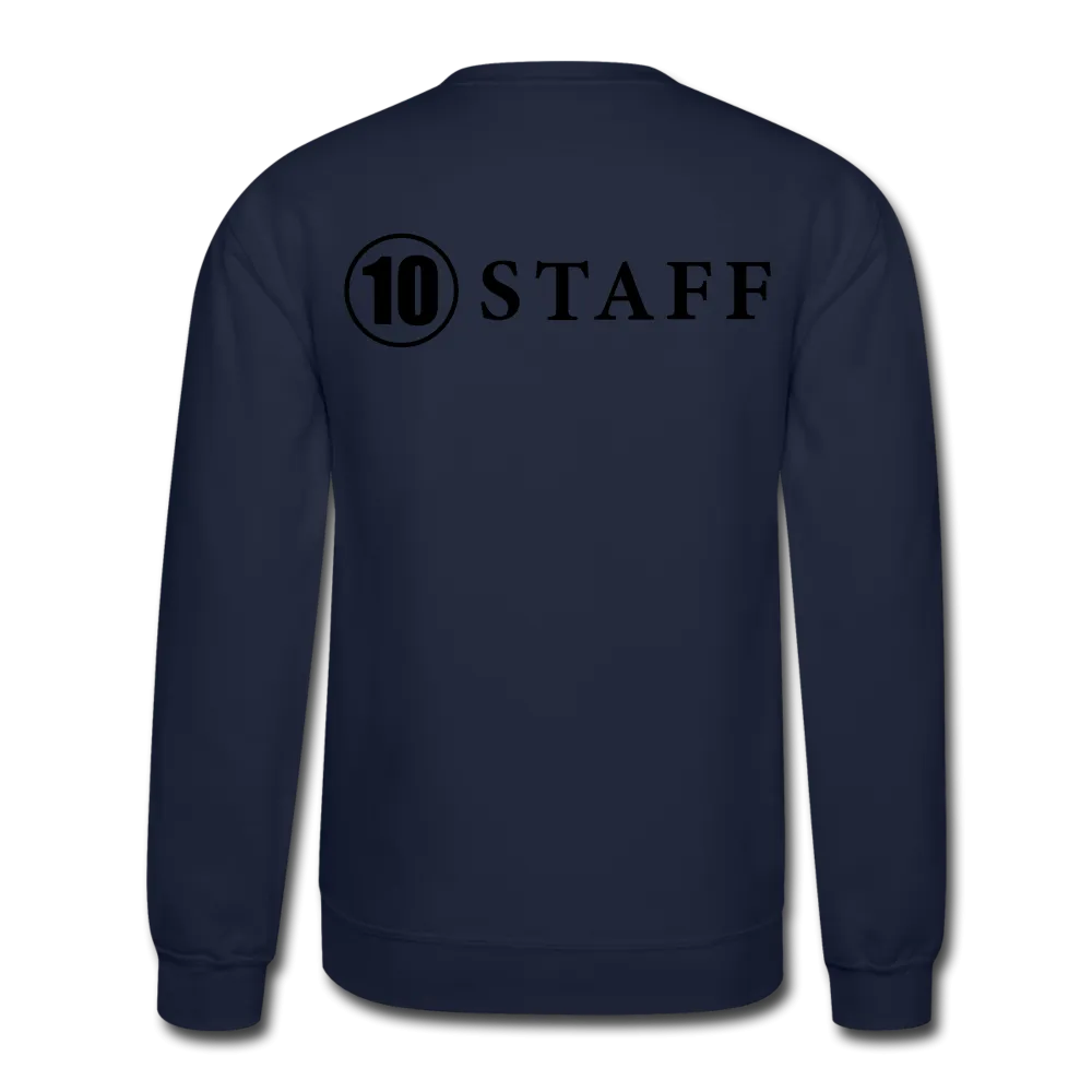 Crewneck Sweatshirt Staff Blk Ltr