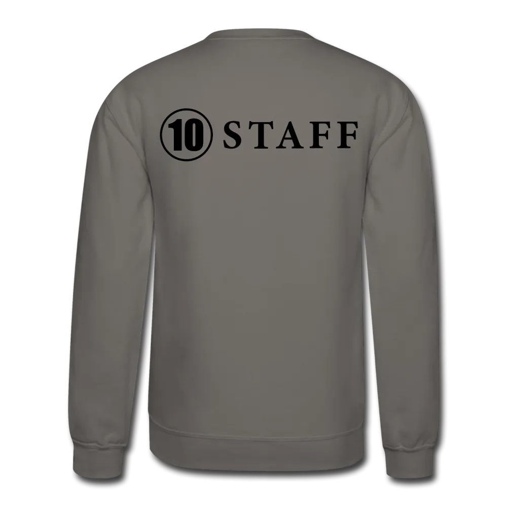 Crewneck Sweatshirt Staff Blk Ltr