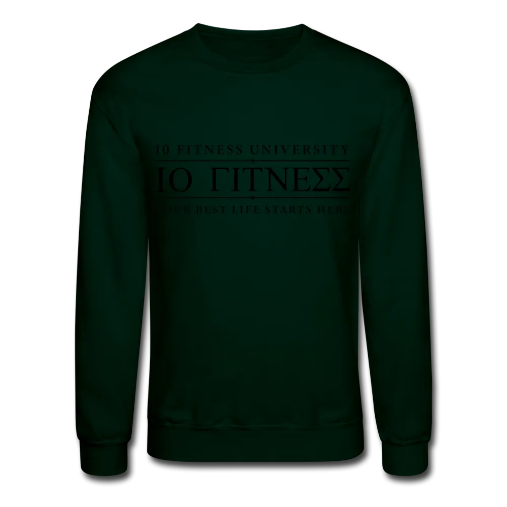Crewneck Sweatshirt Staff Blk Ltr