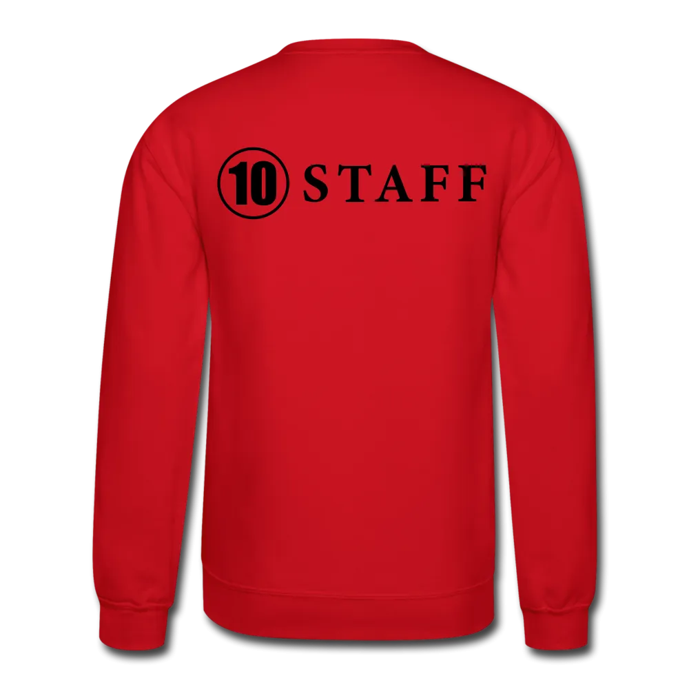 Crewneck Sweatshirt Staff Blk Ltr