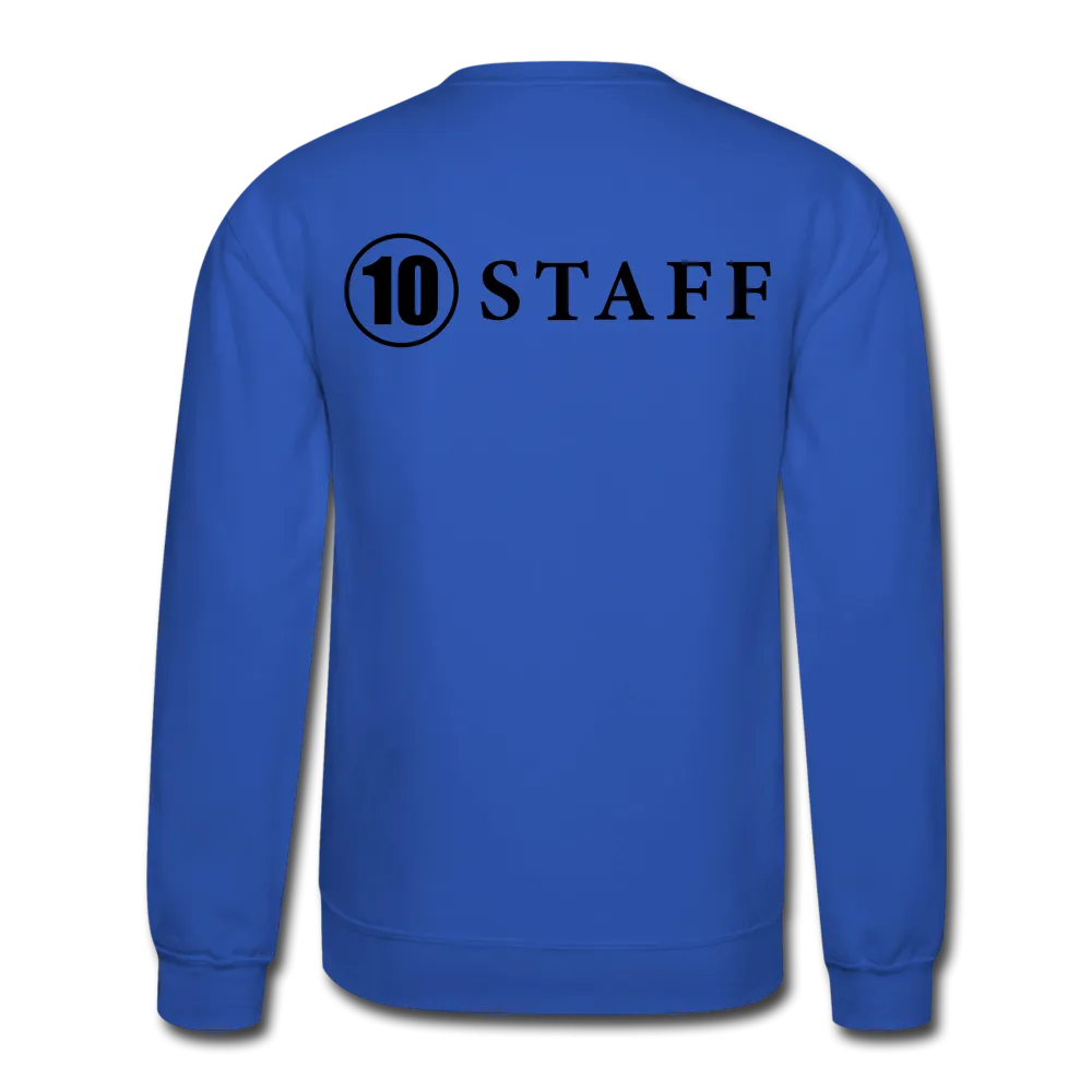 Crewneck Sweatshirt Staff Blk Ltr