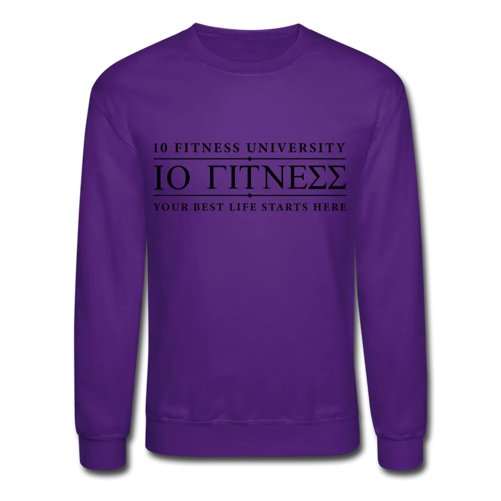 Crewneck Sweatshirt Staff Blk Ltr