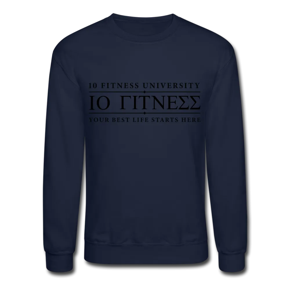 Crewneck Sweatshirt Staff Blk Ltr