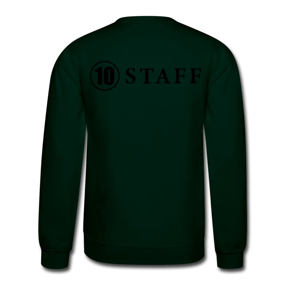 Crewneck Sweatshirt Staff Blk Ltr