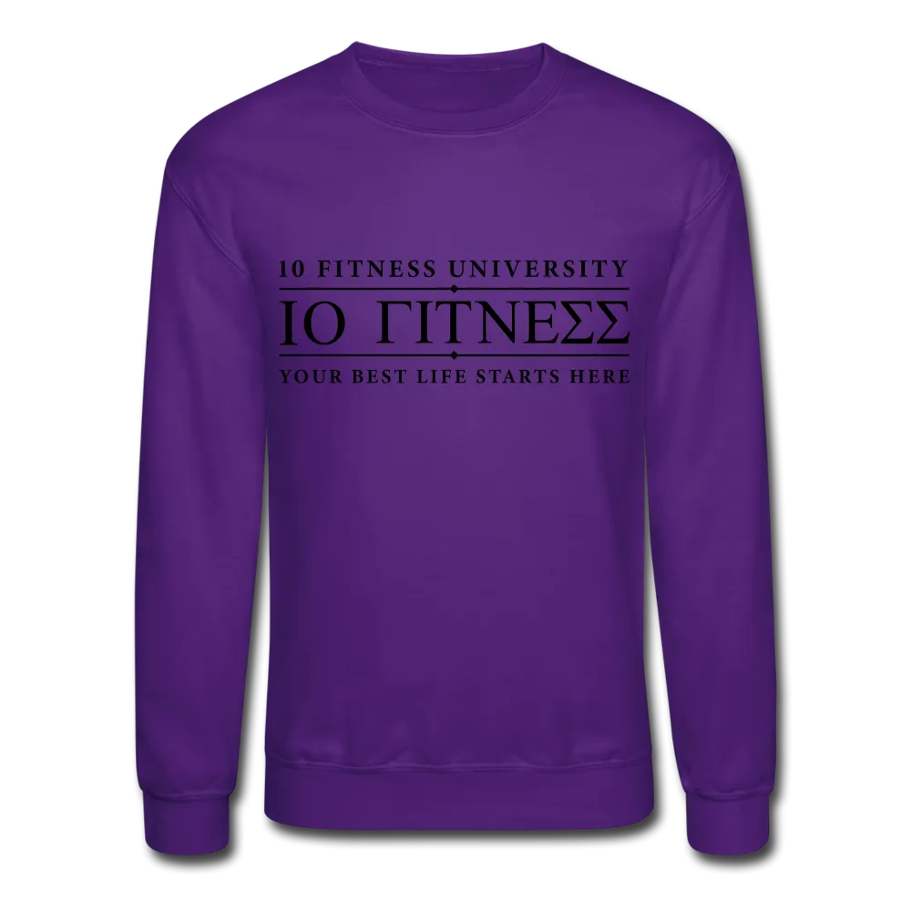 Crewneck Sweatshirt Staff Blk Ltr