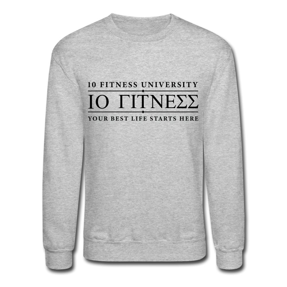 Crewneck Sweatshirt Staff Blk Ltr