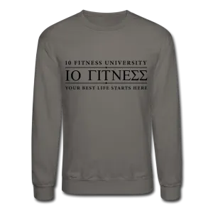 Crewneck Sweatshirt Staff Blk Ltr