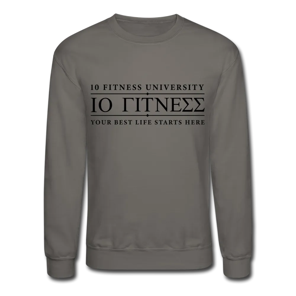 Crewneck Sweatshirt Staff Blk Ltr