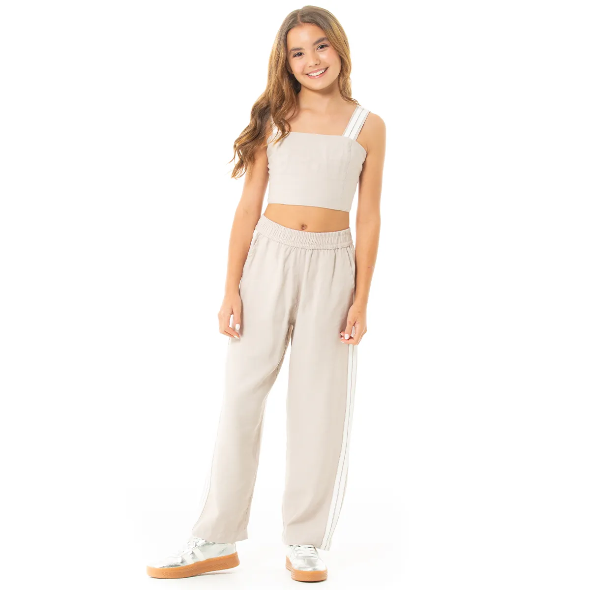 CROP TOP AND PANTS SET FOR GIRLS