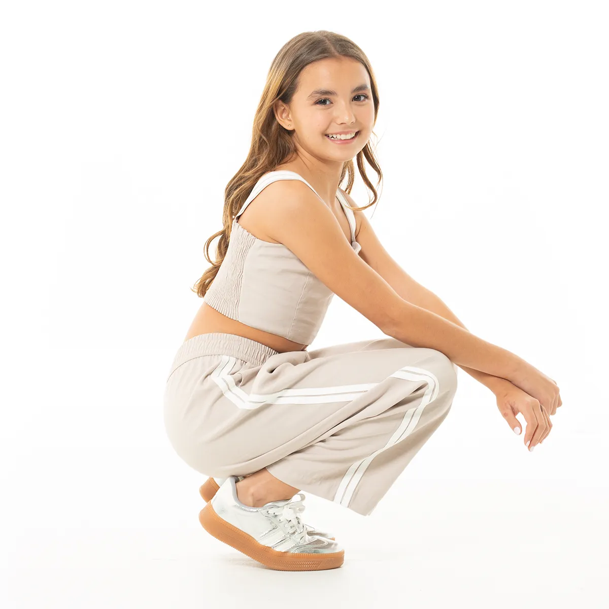 CROP TOP AND PANTS SET FOR GIRLS