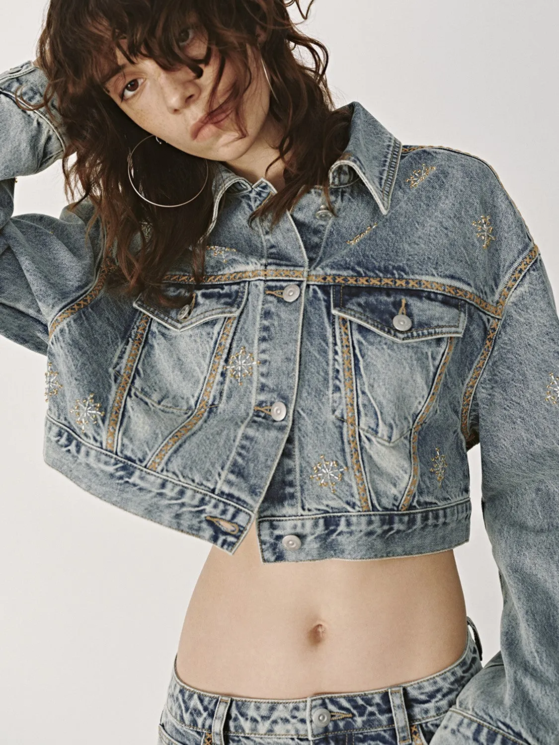 Cropped Denim Jackets