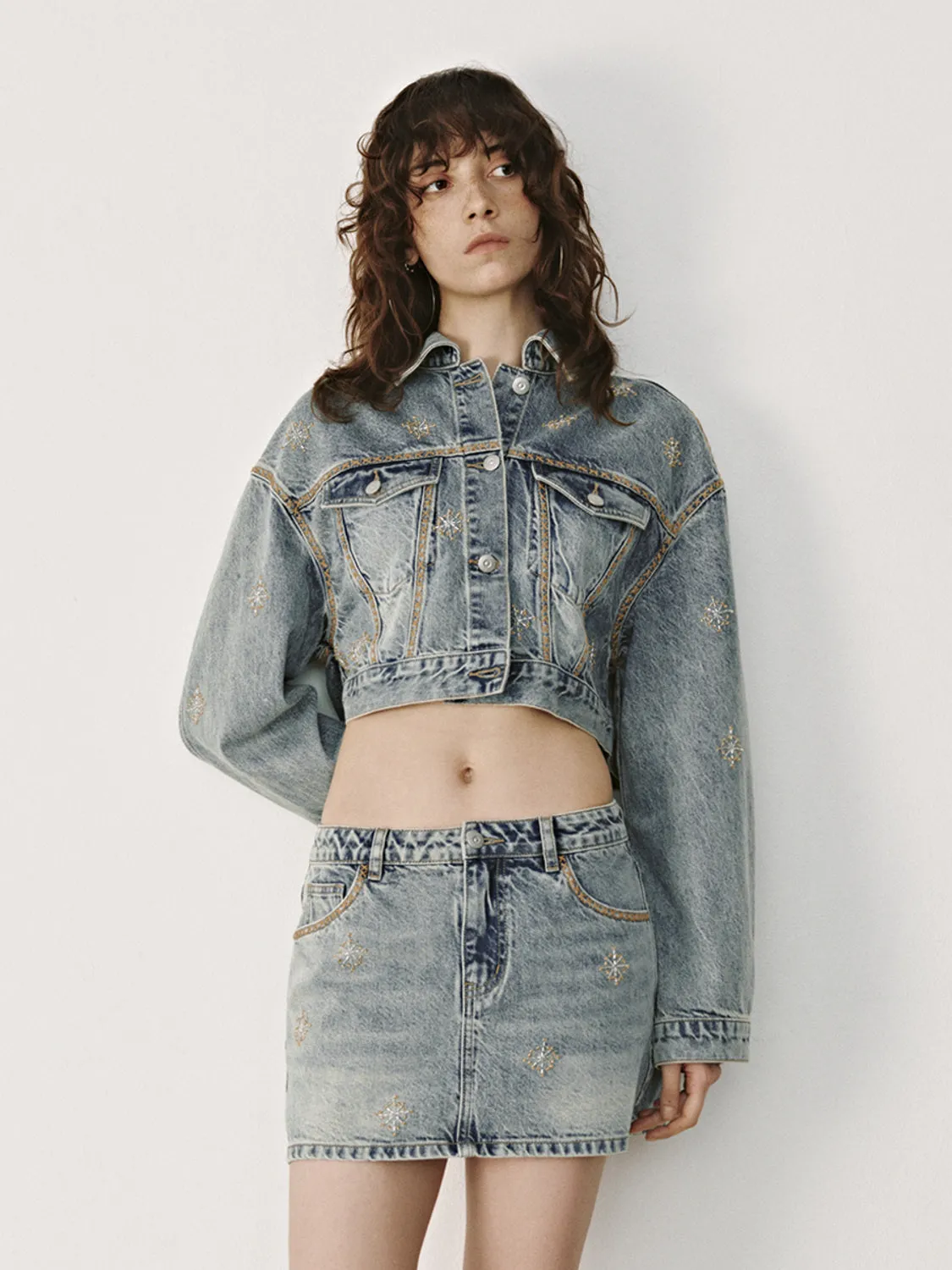 Cropped Denim Jackets
