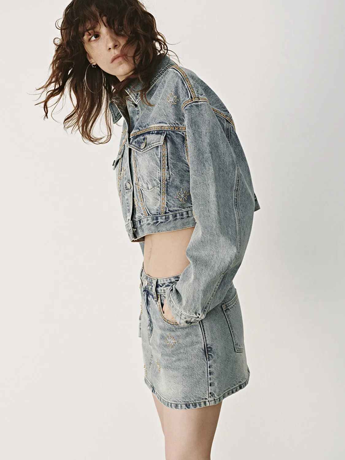 Cropped Denim Jackets