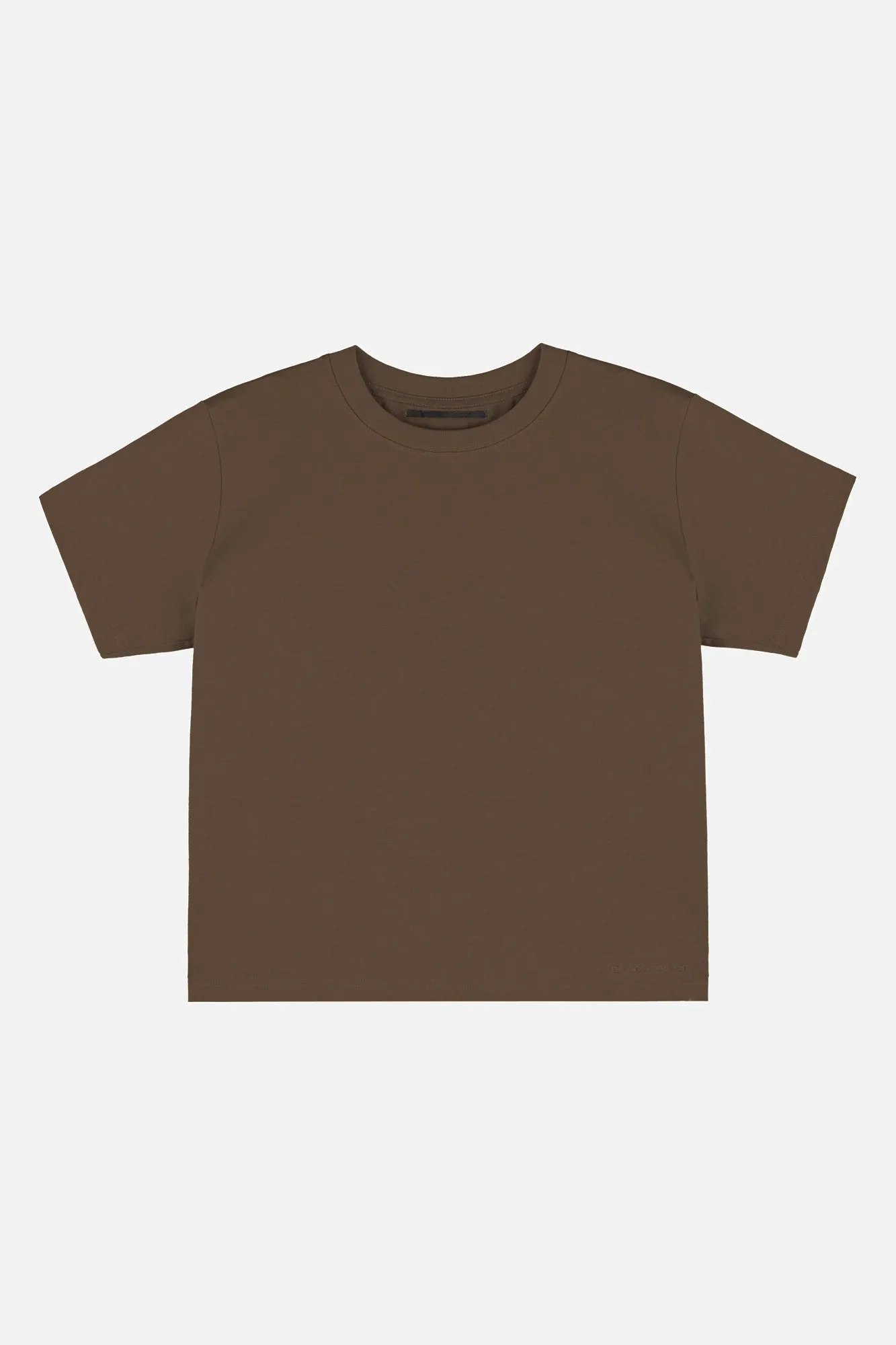 CROPPED T-SHIRT MOSS
