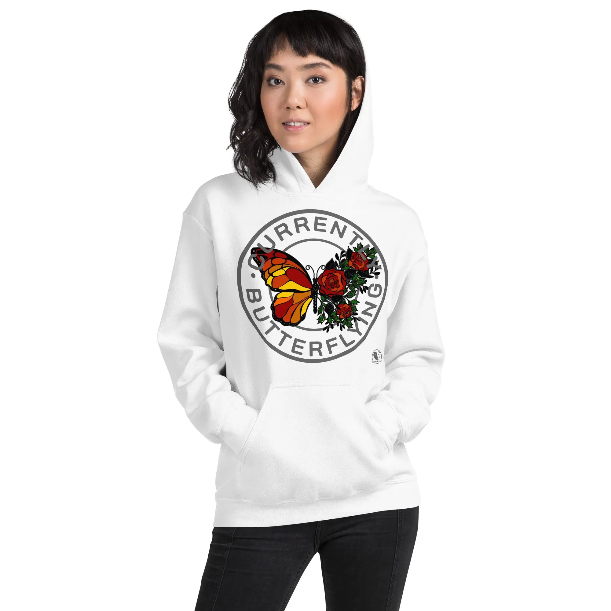 Currently Butterfly - Printed Staple Unisex Hoodie