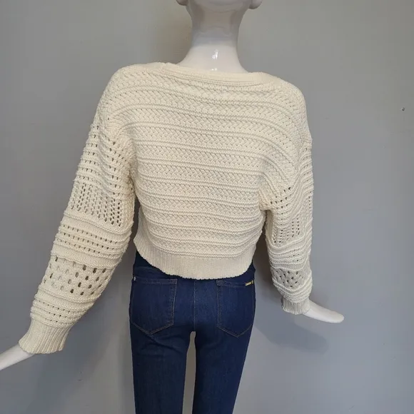 Deluc Cropped Cardigan, VGUC, Size L