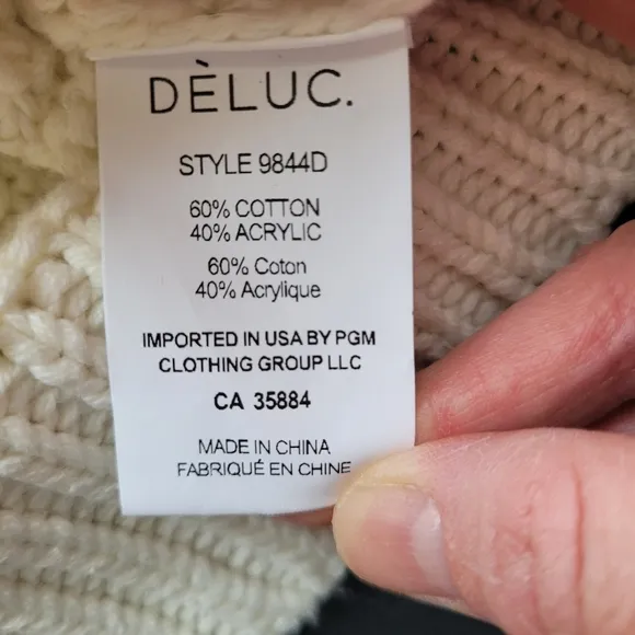 Deluc Cropped Cardigan, VGUC, Size L