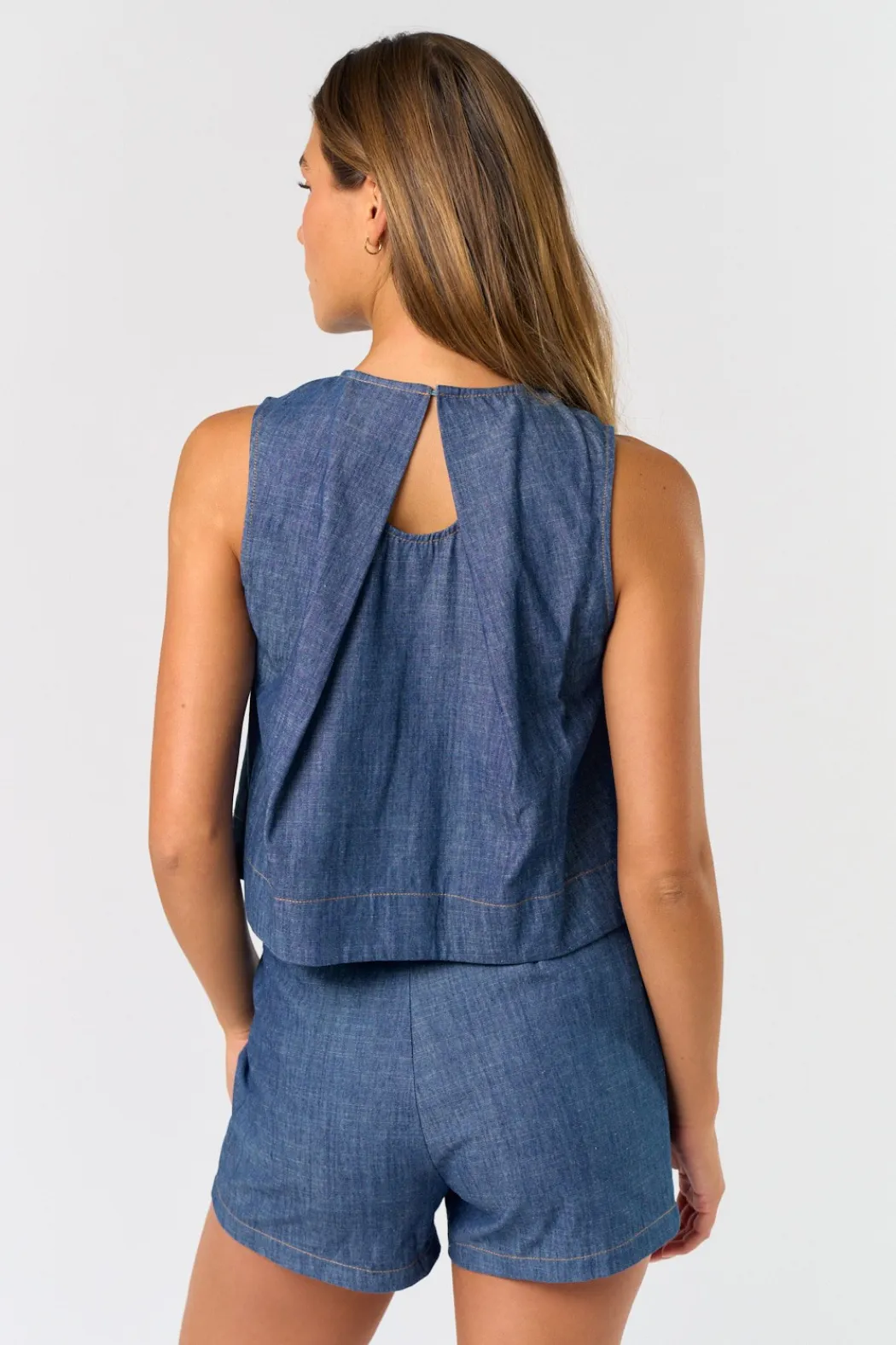 Denim Tank Top
