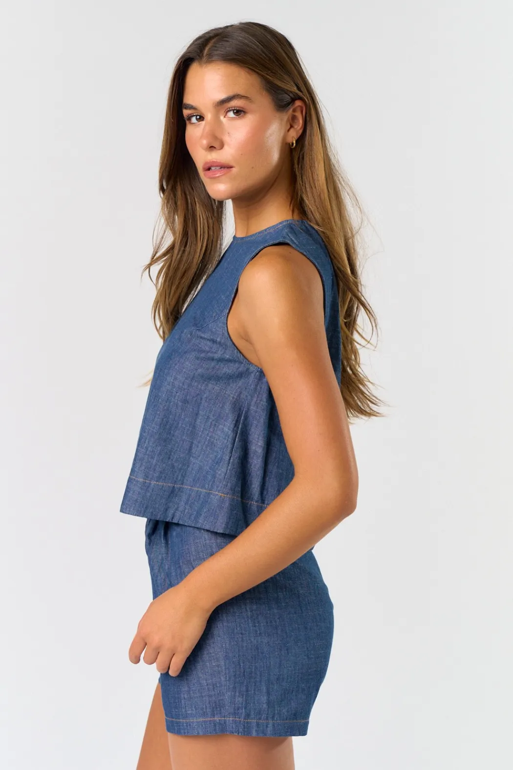 Denim Tank Top
