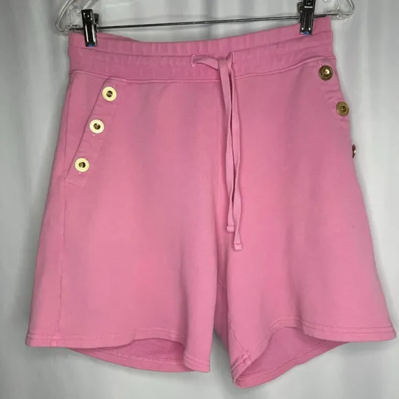 Derek Lam 10 Crosby Cotton Terry Shorts M/M Pink