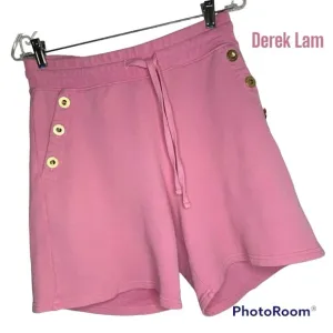 Derek Lam 10 Crosby Cotton Terry Shorts M/M Pink
