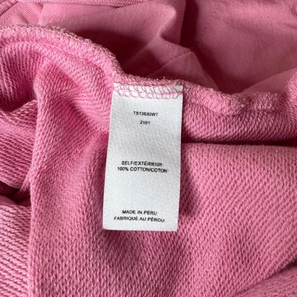 Derek Lam 10 Crosby Cotton Terry Shorts M/M Pink