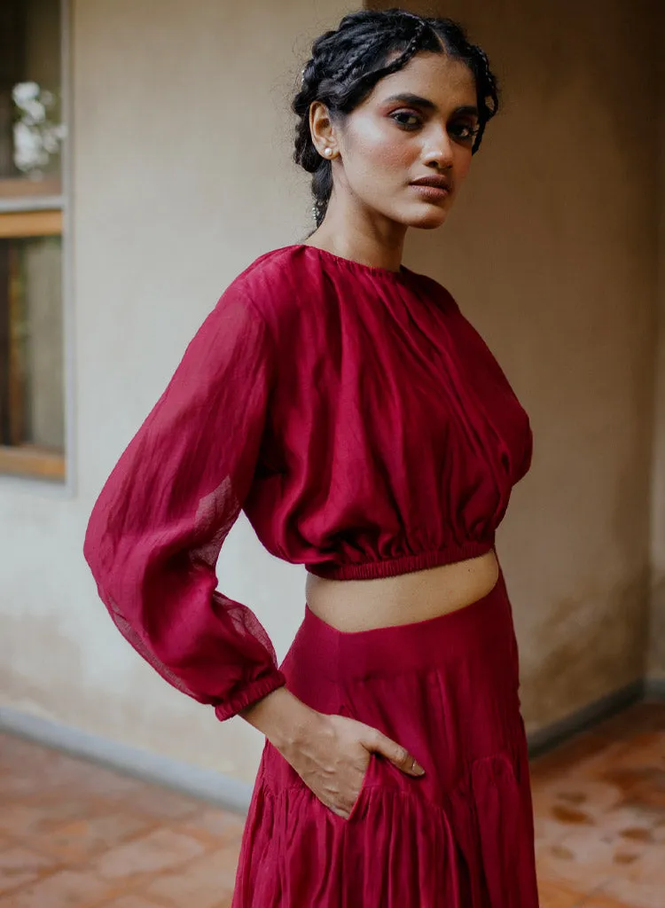 Dina Gathered Skirt