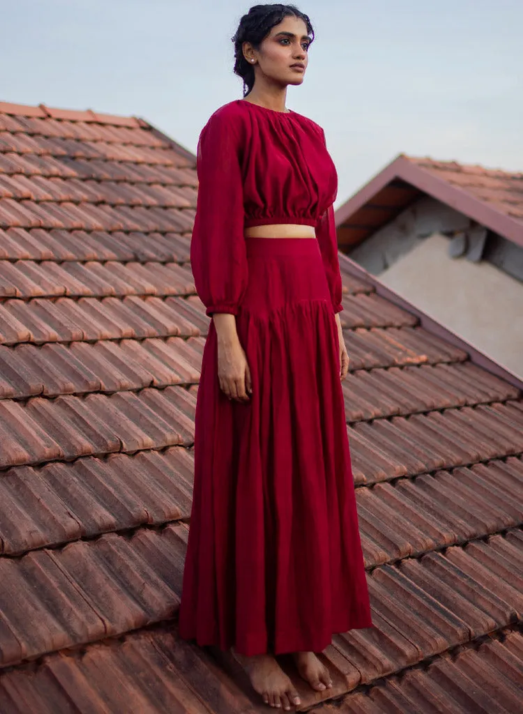 Dina Gathered Skirt