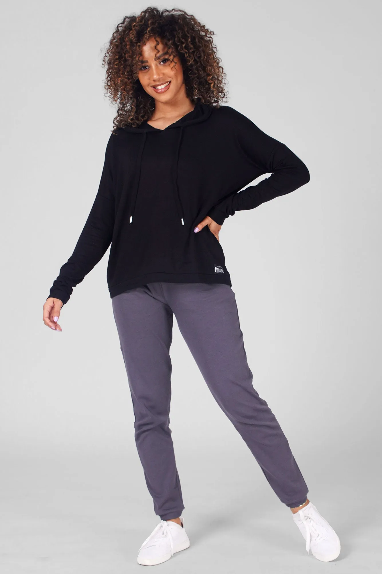 Dip Hem Hoodie