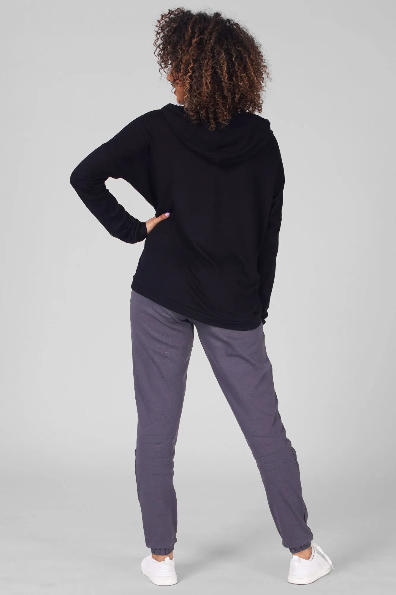 Dip Hem Hoodie