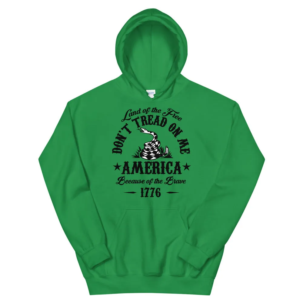 Don’t tread on me Unisex Hoodie