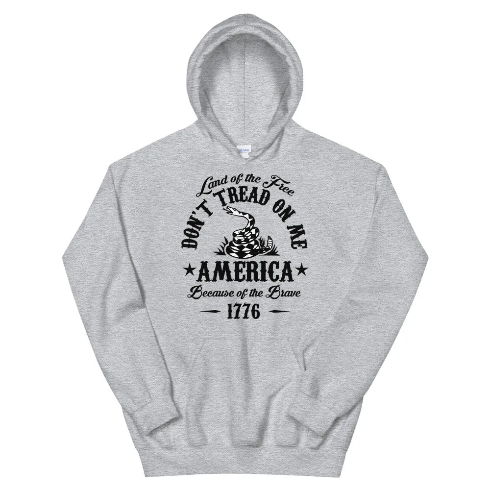 Don’t tread on me Unisex Hoodie