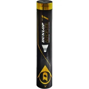 Dunlop Aeroflite No.1 Badminton Feather Shuttles / Shuttlecocks Speed 78 - Set of 12