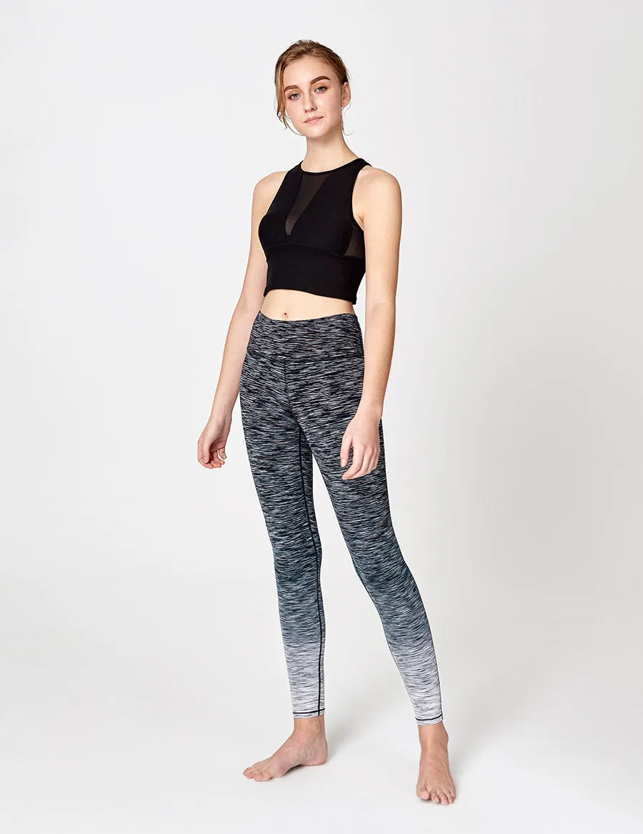 easyoga LA-VEDA Noble Cropped Tank - L1 Black