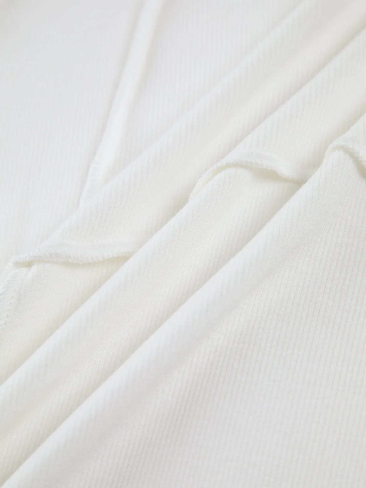 Elara | Elegant Ribbed Top With Seam Accents