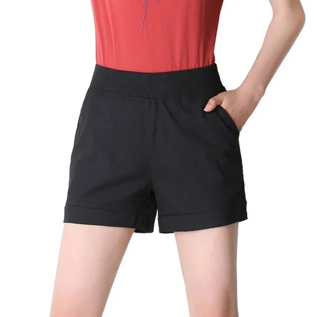 Elastic Waist Shorts