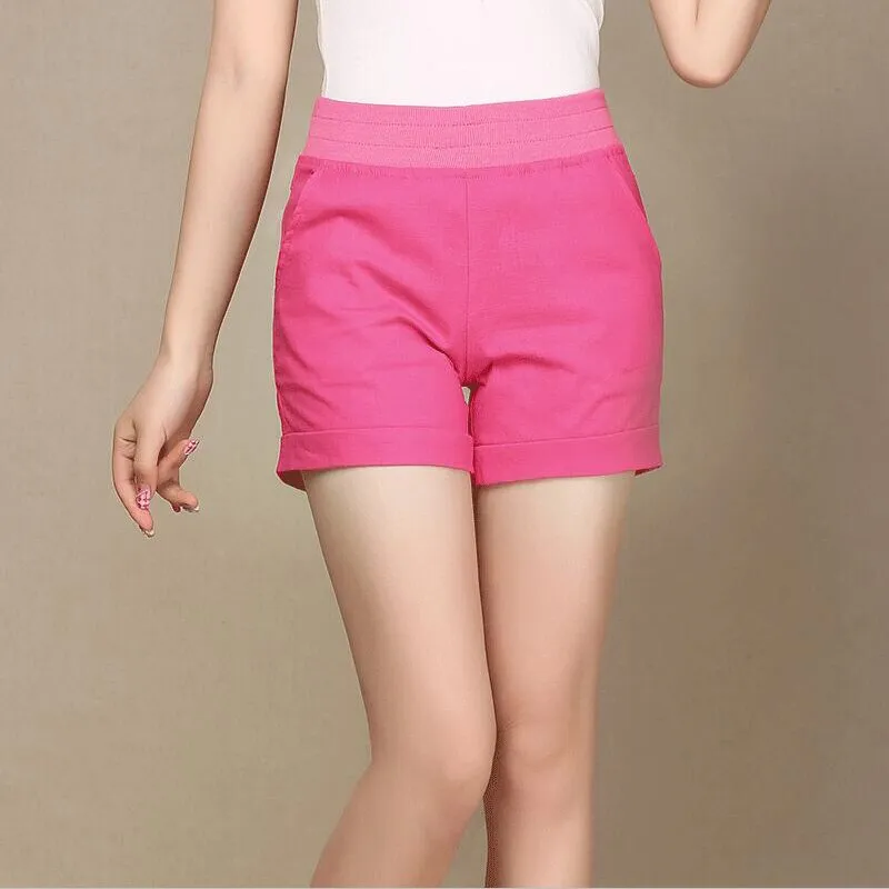 Elastic Waist Shorts