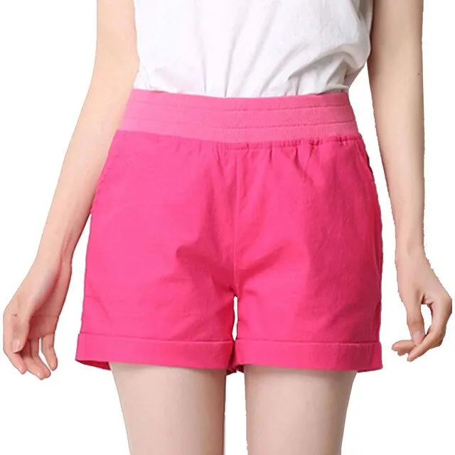 Elastic Waist Shorts