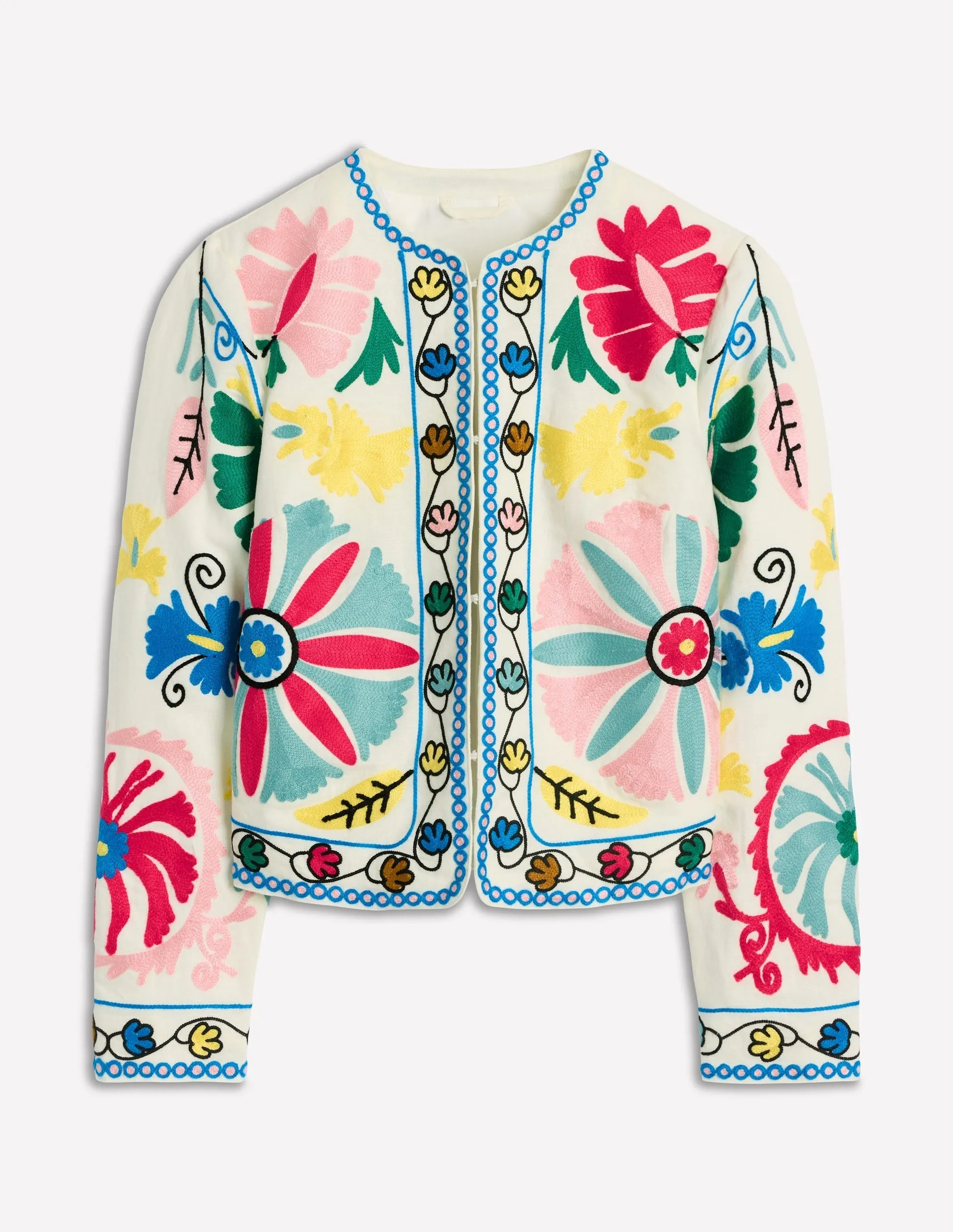 Embroidered Item Jacket