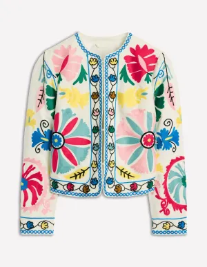Embroidered Item Jacket
