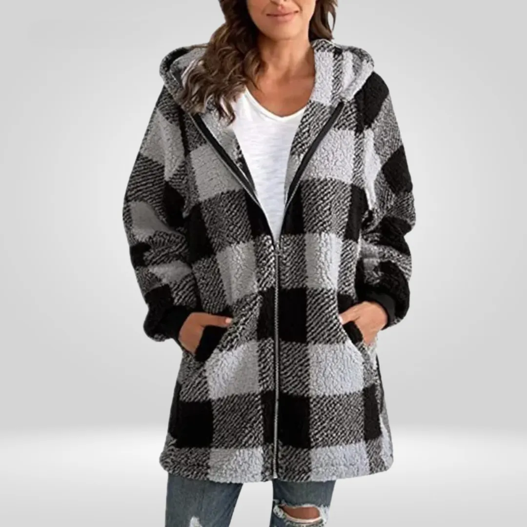 Essa - Relaxed Plaid Jacket