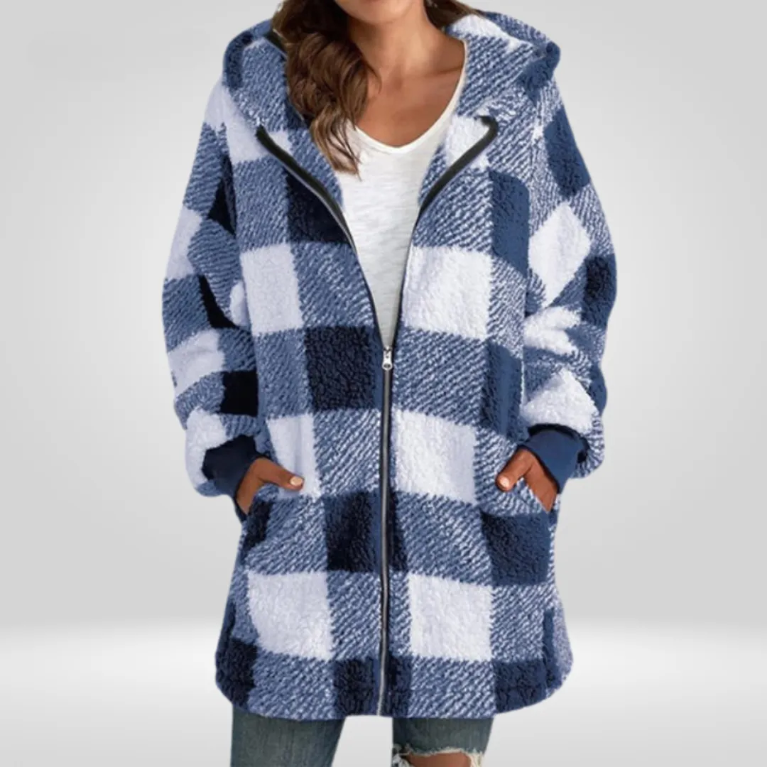 Essa - Relaxed Plaid Jacket