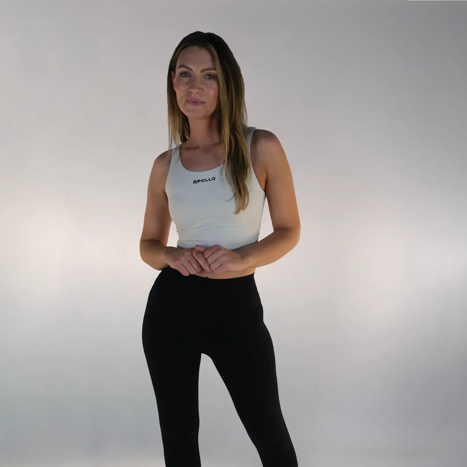Essential Cropped Tank - Cream