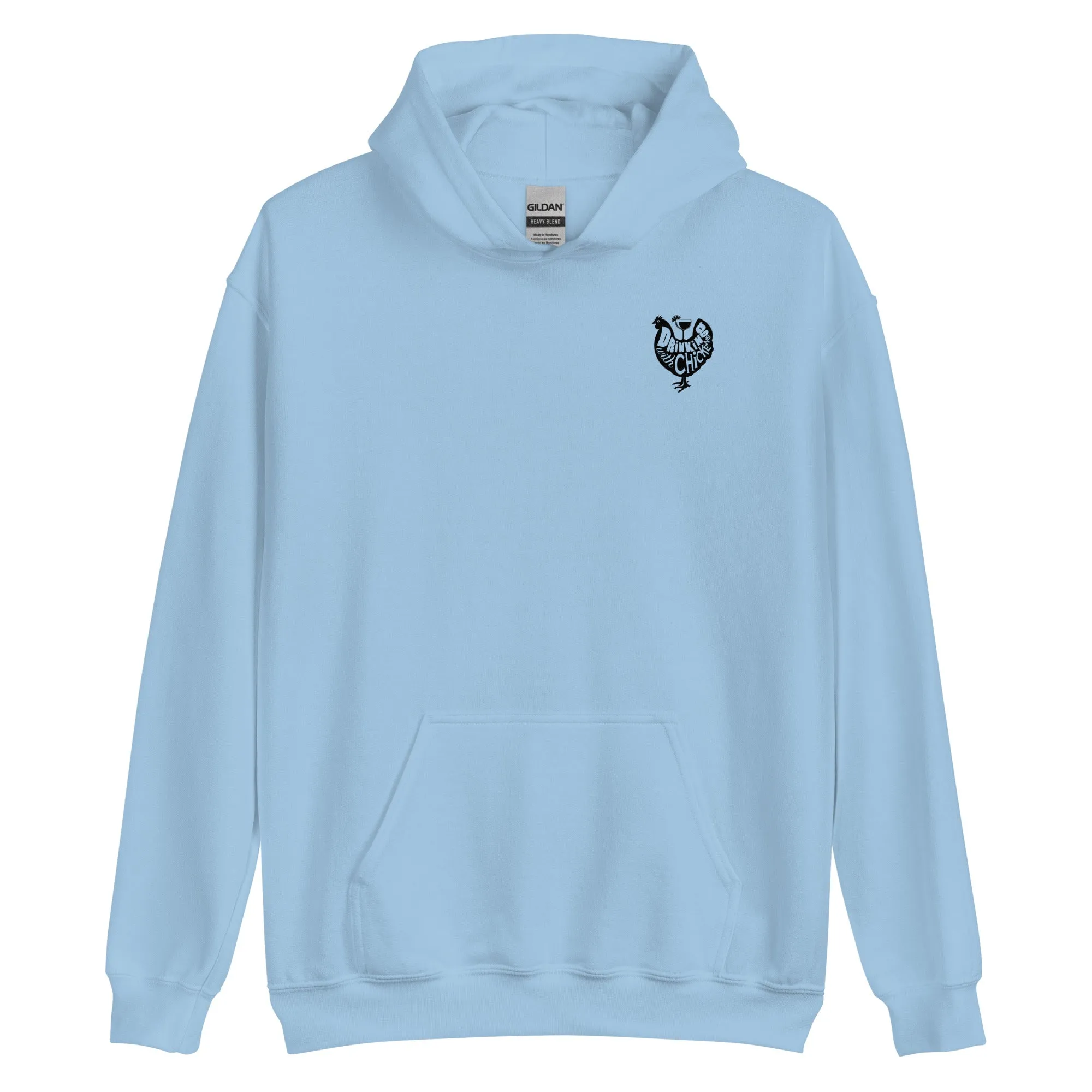 Fancy Drinks with Chickens Unisex Hoodie