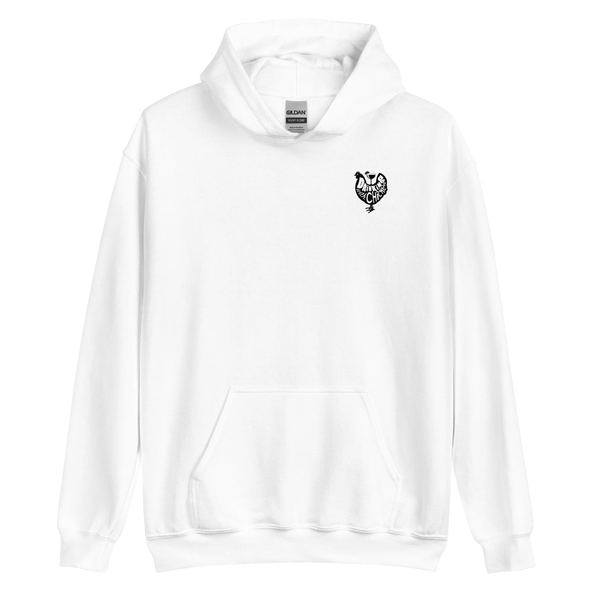Fancy Drinks with Chickens Unisex Hoodie