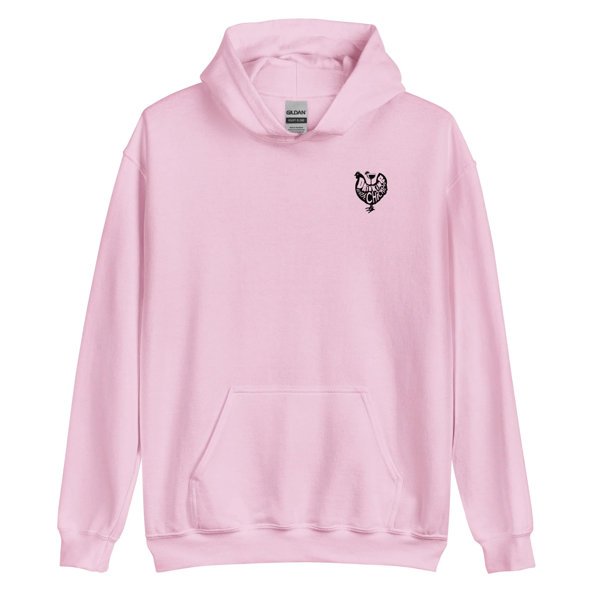 Fancy Drinks with Chickens Unisex Hoodie