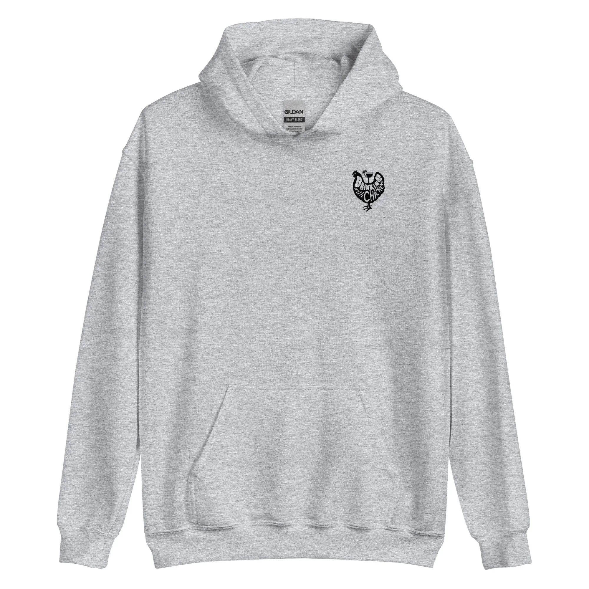 Fancy Drinks with Chickens Unisex Hoodie