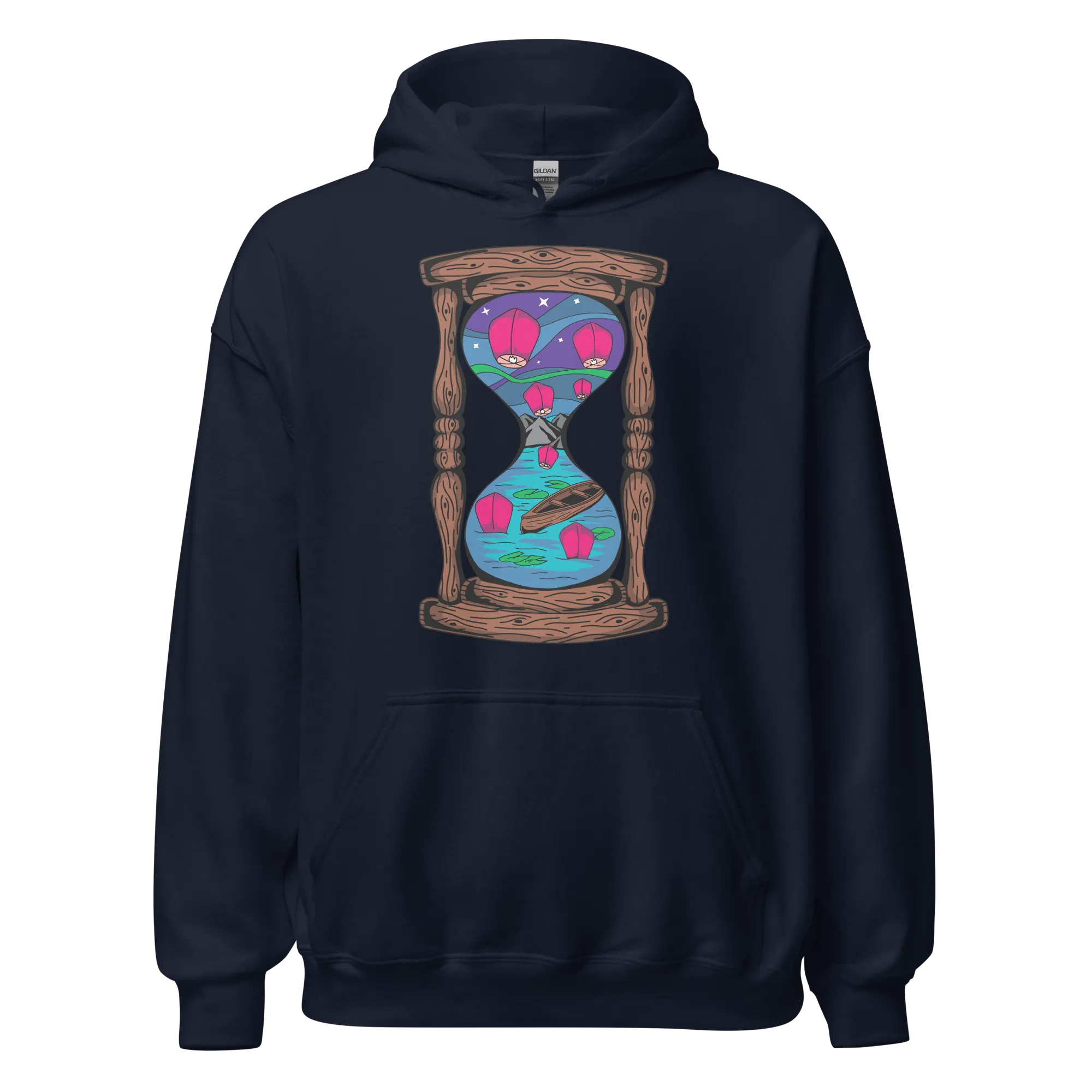 Floating Lanterns Hourglass v3 Hoodie